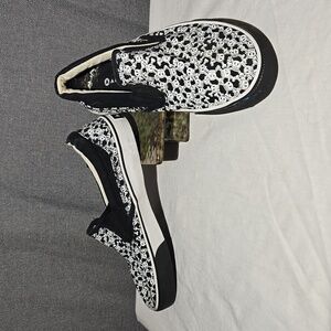 Airways skull crossbones slip on loafers Men's 8